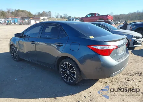 2015 Toyota Corolla S Plus from USA, damaged, VIN 2T1BURHEXFC290683
